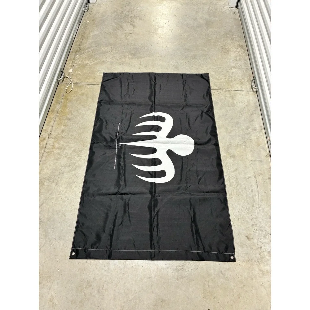 James Bond Spectre Symbol Black Flag - Picture 1 of 6